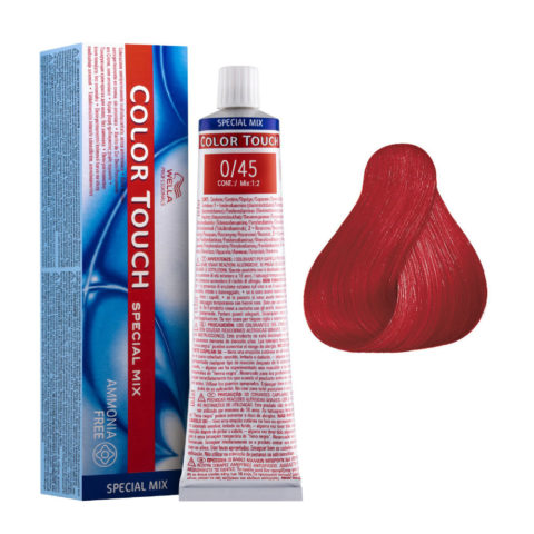 Wella Color Touch Special Mix 0/45 Rojo 60ml - color semipermanente sin amoniaco
