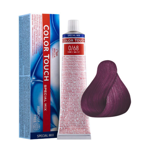 Wella Color Touch Special Mix 0/68 Violeta Azul 60ml - color semipermanente sin amoniaco
