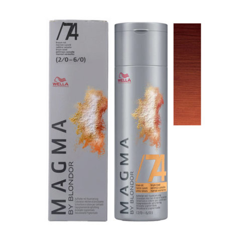 Wella Magma /74 Arena Cobrizo 120g  - decolorante