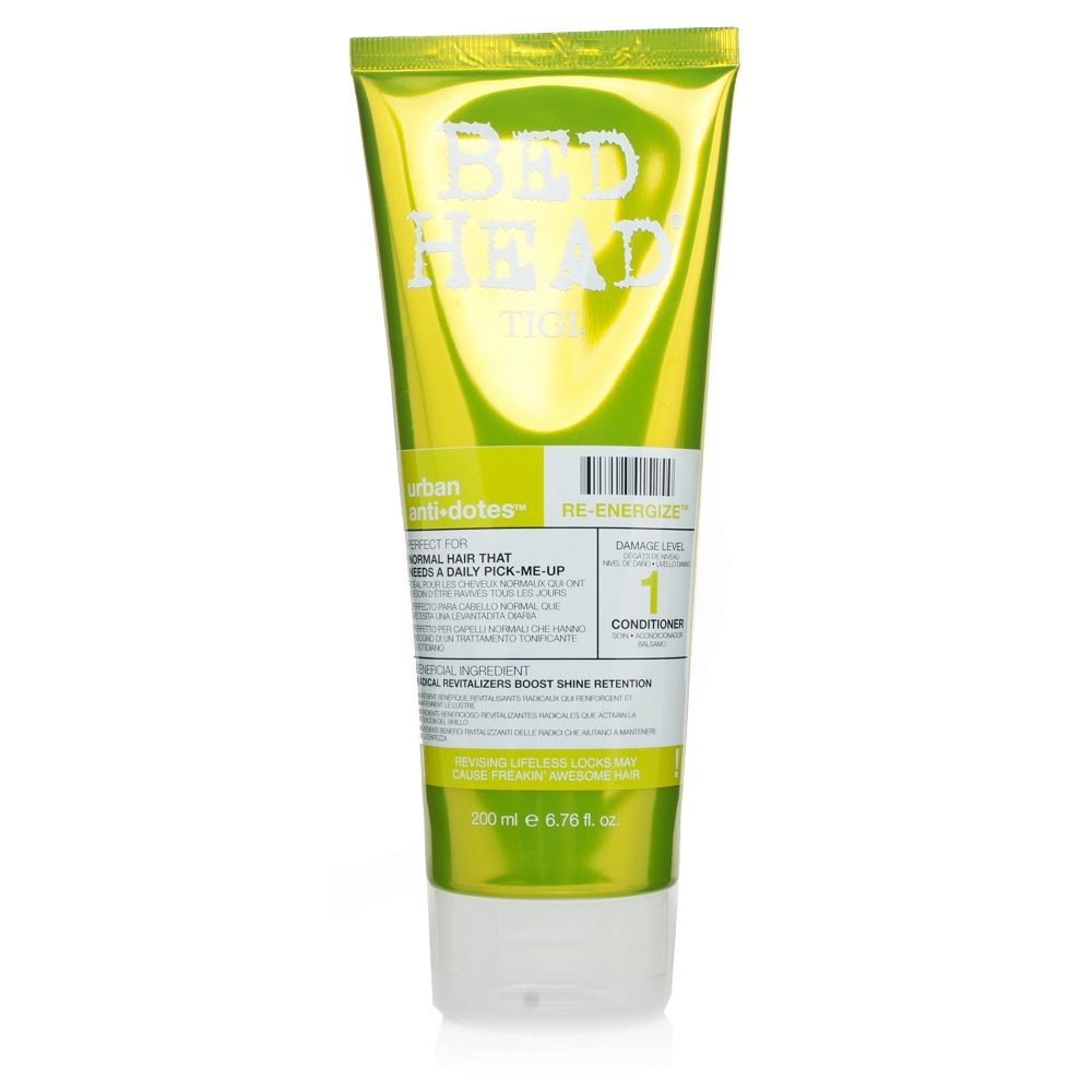 Tigi Urban Antidotes Re-Energize Conditioner 200ml - Acondicionador de Reestructuración nivel 1