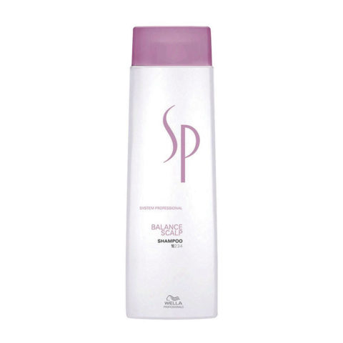 Wella SP Balance Scalp Shampoo 250ml - champú calmante para cuero cabelludo sensible