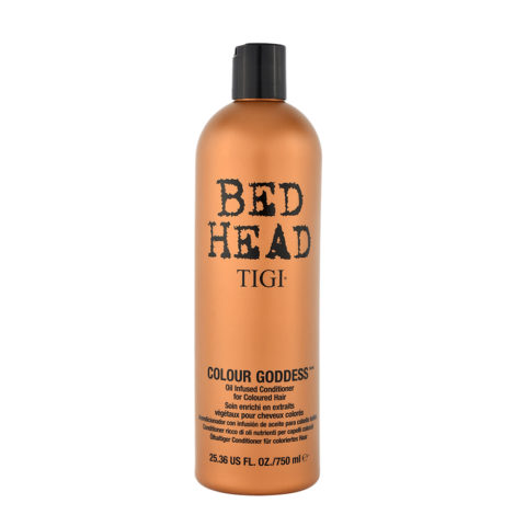 Bed Head Colour Goddess Oil Infused Conditioner 750ml - acondicionador hidratante para cabellos coloreados