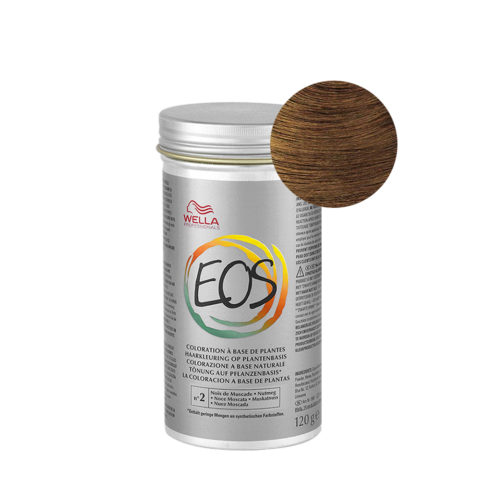 EOS Colorazione Naturale 2/0 Nuez Moscada 120g - coloración natural sin amoniaco