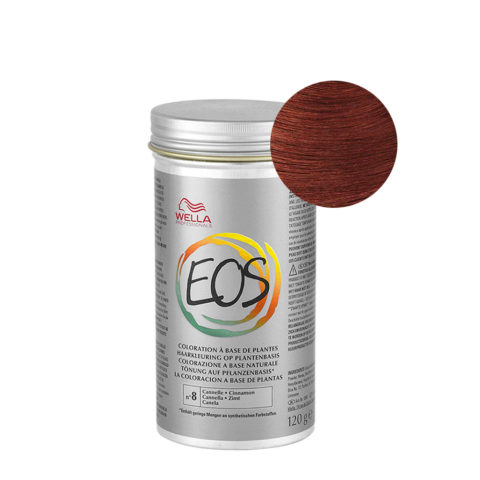 Wella EOS Colorazione Naturale 8/0 Canela 120g - coloración natural sin amoniaco