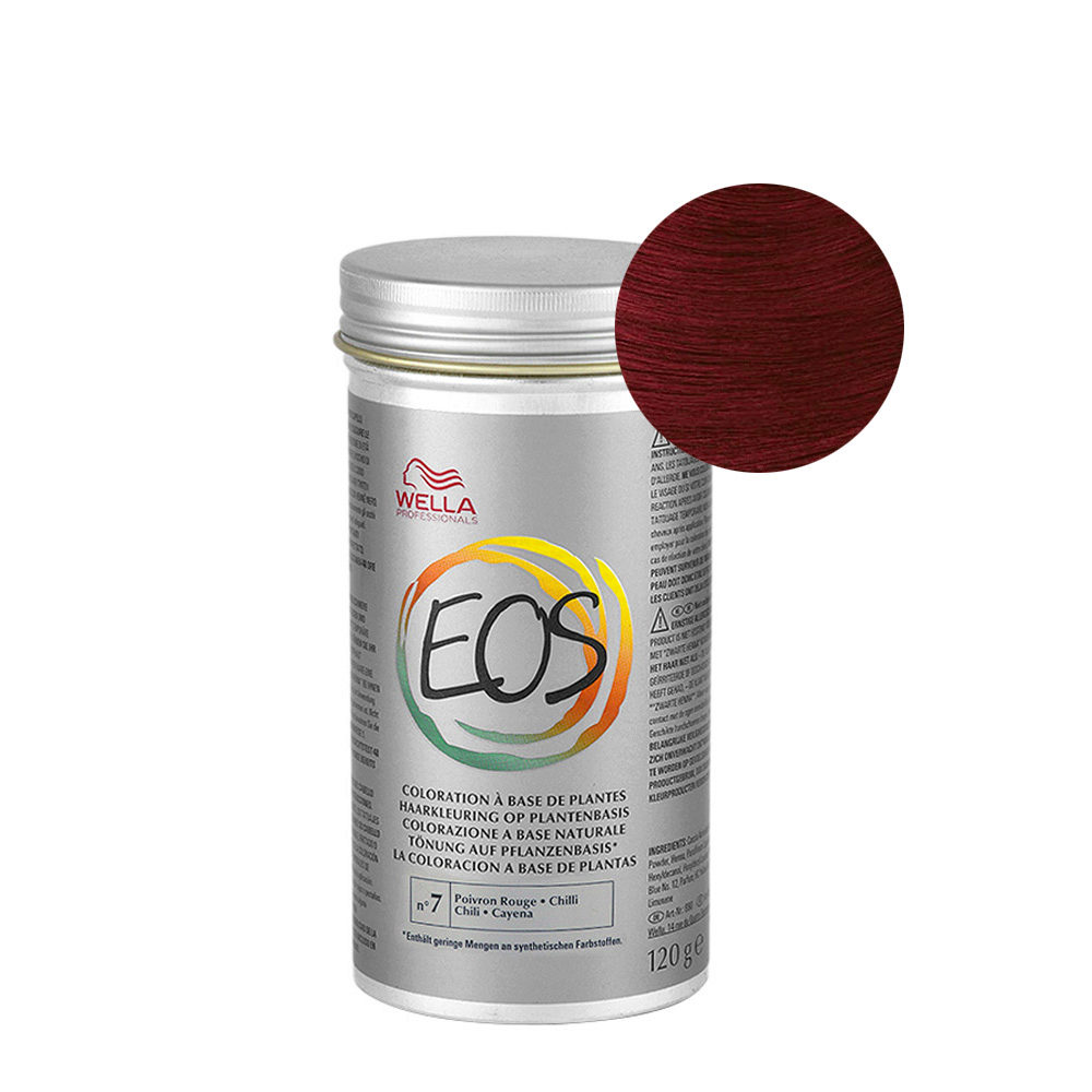 Wella EOS Colorazione Naturale 7/0 Chili 120g - coloración natural sin amoniaco