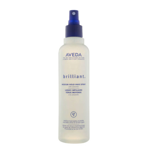 Aveda Styling Brilliant Medium Hold Hair Spray 250ml - laca  fijación media