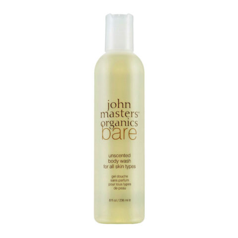 John Masters Organics Bare Unscented Body Wash for All Skin Types 236ml - Gel de ducha