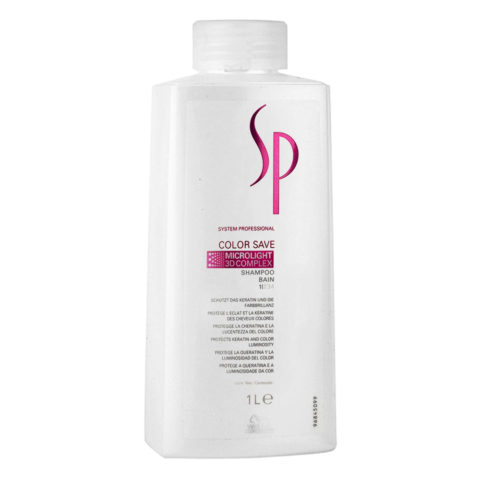 Wella SP Color Save Shampoo 1000ml - champú para cabello coloreado