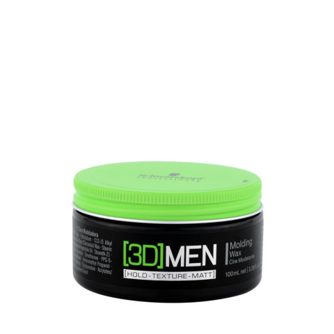 Schwarzkopf [3D]men Styling Molding Wax 100ml - Cera en crema maleabilidad