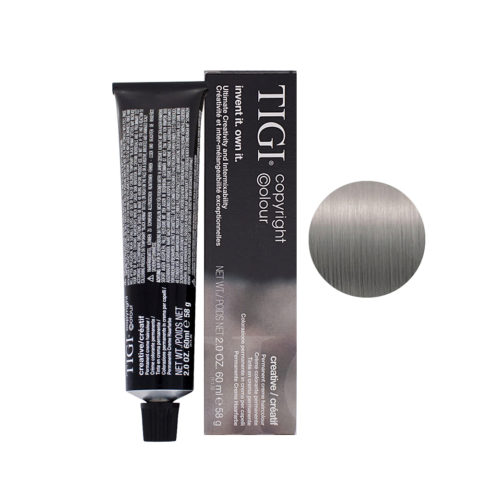 10/08 Rubio extra claro natural ceniza Tigi Creative 60ml