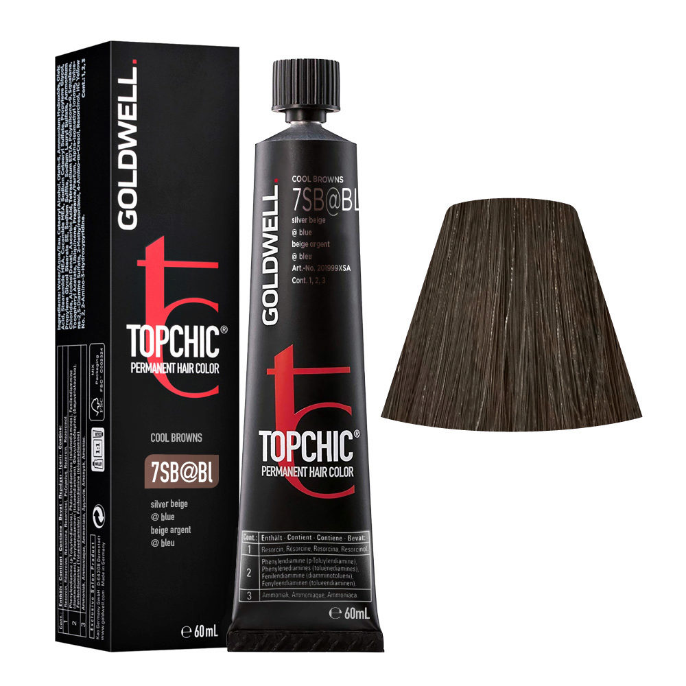 6SB Castaño irisé Goldwell Topchic Cool browns tb 60ml