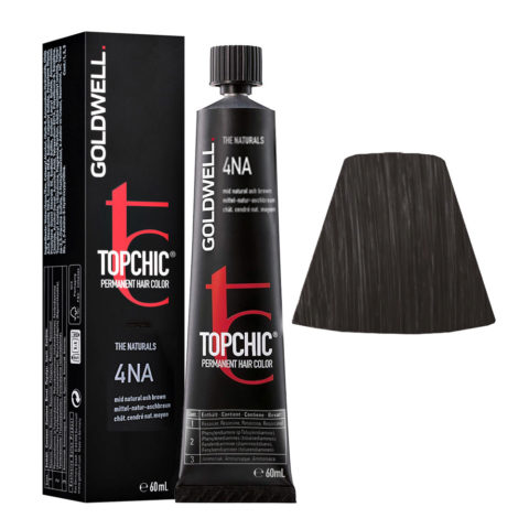 4NA Castaño ceniza natural medio Goldwell Topchic Naturals tb 60ml