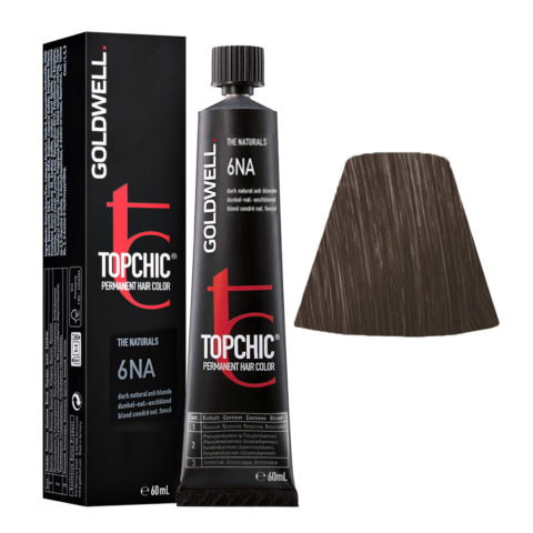 6NA Rubio ceniza natural oscuro  Topchic Naturals tb 60ml