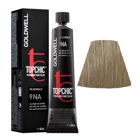 9NA Rubio ceniza natural muy claro Goldwell Topchic Naturals tb 60ml