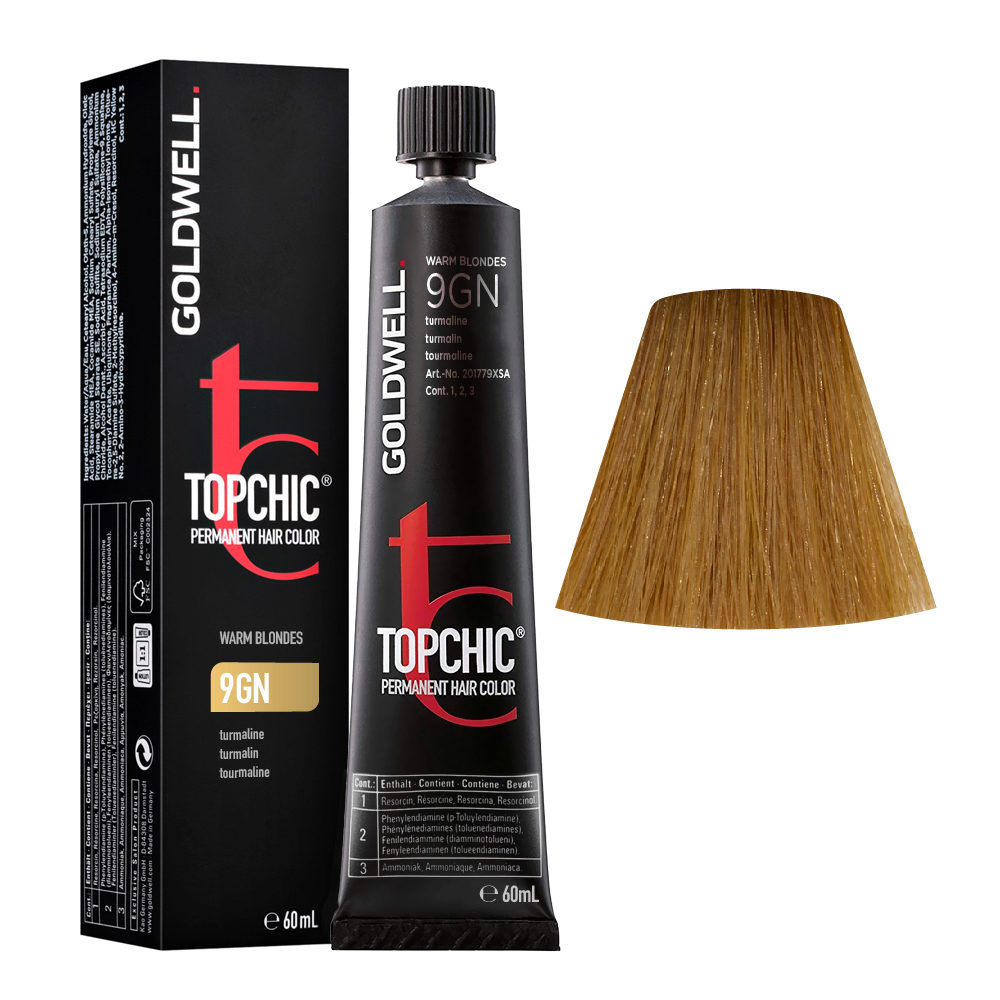 9GN Turmalina Goldwell Topchic Warm blondes tb 60ml