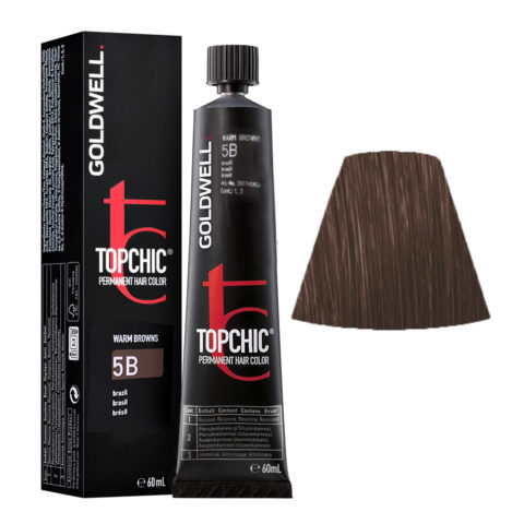 5B Brasil Goldwell Topchic Warm browns tb 60ml