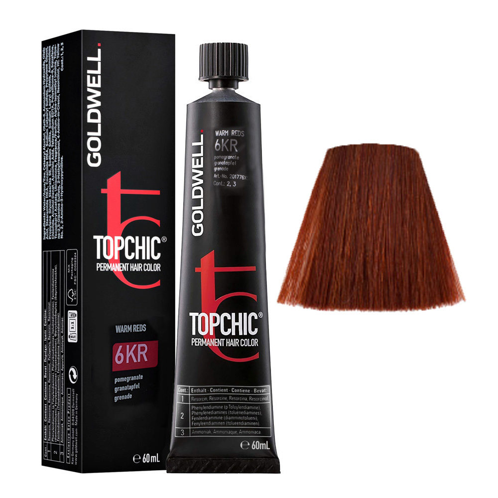 6KR Granada Goldwell Topchic Warm reds tb 60ml