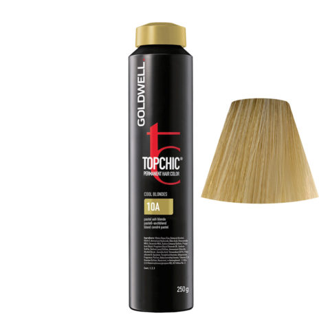 10A Rubio ceniza pastel Goldwell Topchic Cool blondes can 250gr