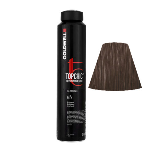 6N Rubio oscuro Goldwell Topchic Naturals can 250gr