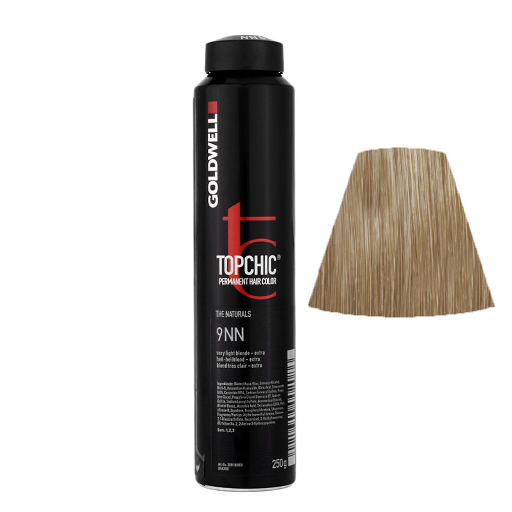 9NN Rubio muy claro extra Goldwell Topchic Naturals can 250gr