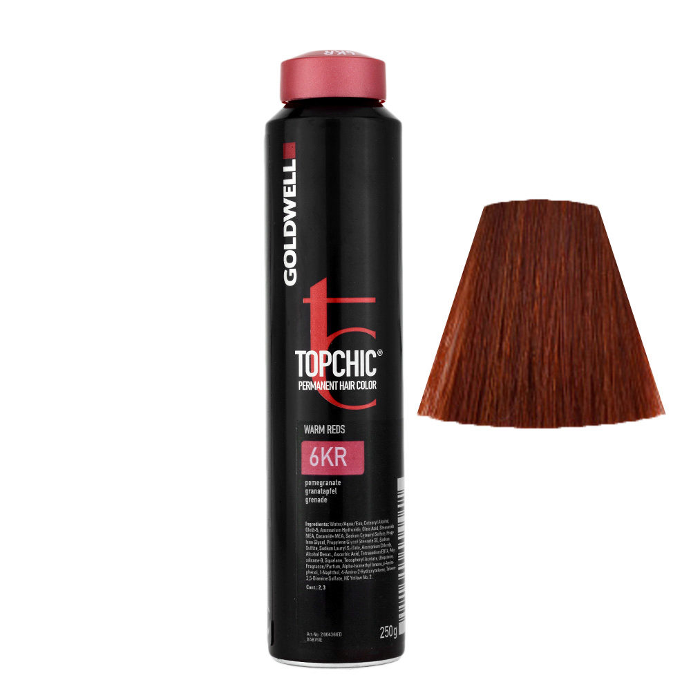 6KR Granada Goldwell Topchic Warm reds can 250gr