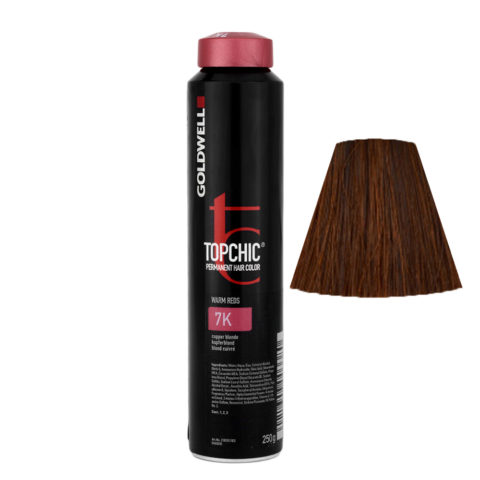 7K Rubio cobre  Topchic Warm reds can 250gr