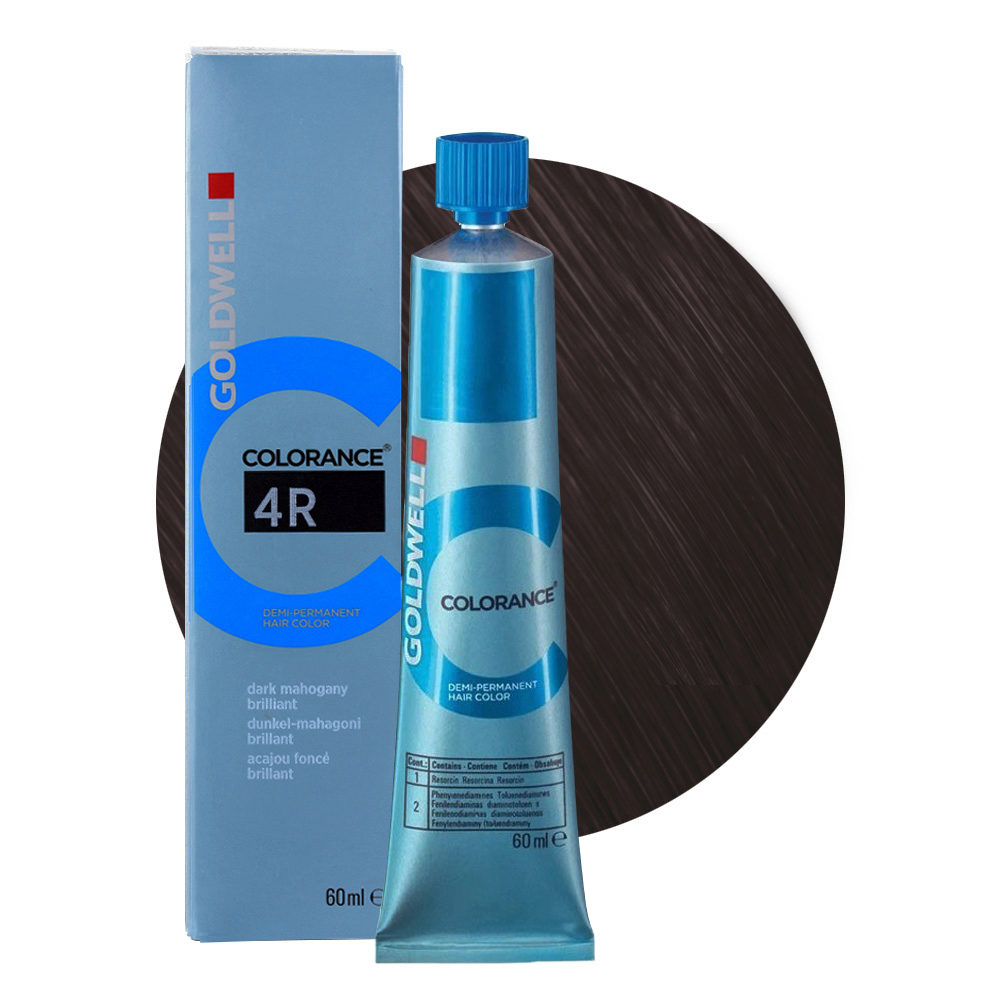 4R Caoba oscuro brillante Goldwell Colorance Cool reds tb 60ml