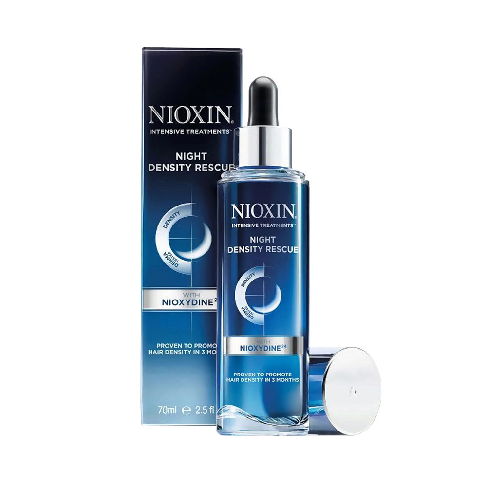 Nioxin Night density rescue 70ml - serum noche anticadia