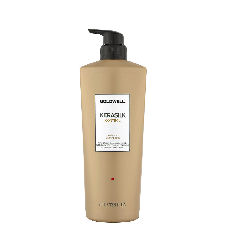 Goldwell Kerasilk Control Shampoo 1000ml - champú para cabello rebelde y encrespado