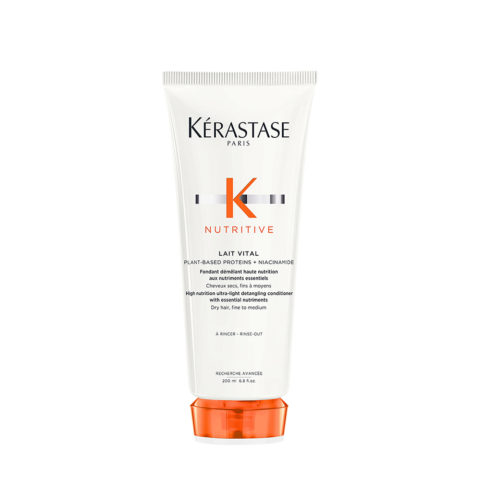 Kerastase Nutritive Lait Vital 200ml -  acondicionador nutritivo para cabellos secos