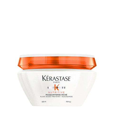 Nutritive Masque Intense Riche  200ml  - mascarilla hidratante para cabellos secos y gruesos