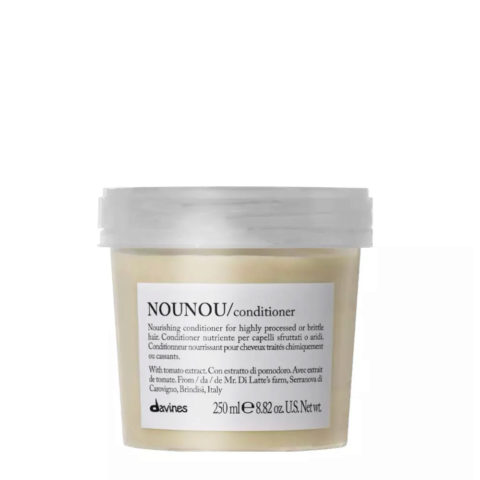 Davines Essential HairCare Nounou Conditioner 75ml - acondicionador nutritivo para cabello dañado o seco