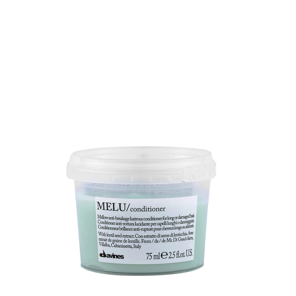 Davines Essential HairCare Melu Conditioner 75ml - acondicionador anti-rotura para cabello largo