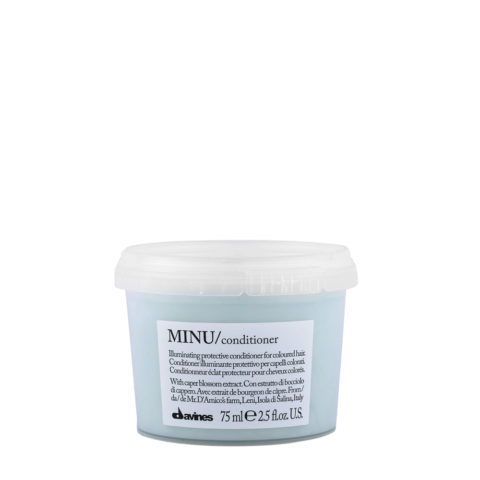 Davines Essential HairCare Minu Conditioner 75ml - acondicionador iluminador para cabello coloreado