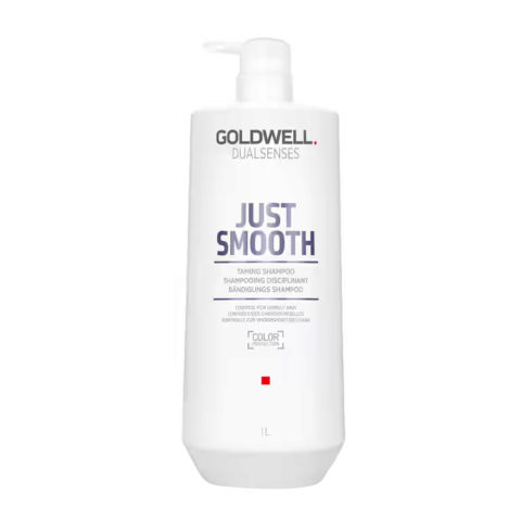 Dualsenses Just Smooth Taming Shampoo 1000ml - Champú disciplinante para cabello rebelde y encrespado