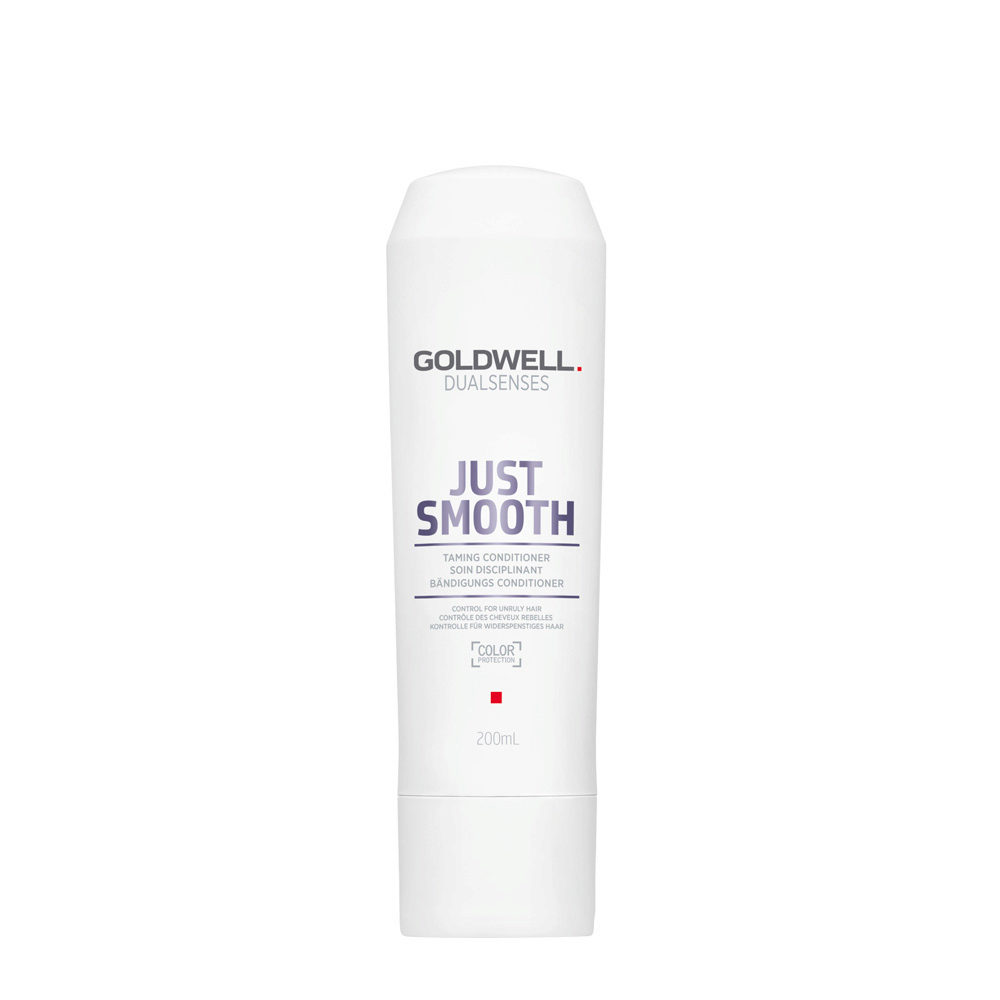 Goldwell Dualsenses Just Smooth Taming Conditioner 200ml - acondicionador disciplinante para cabello rebelde y encrespa