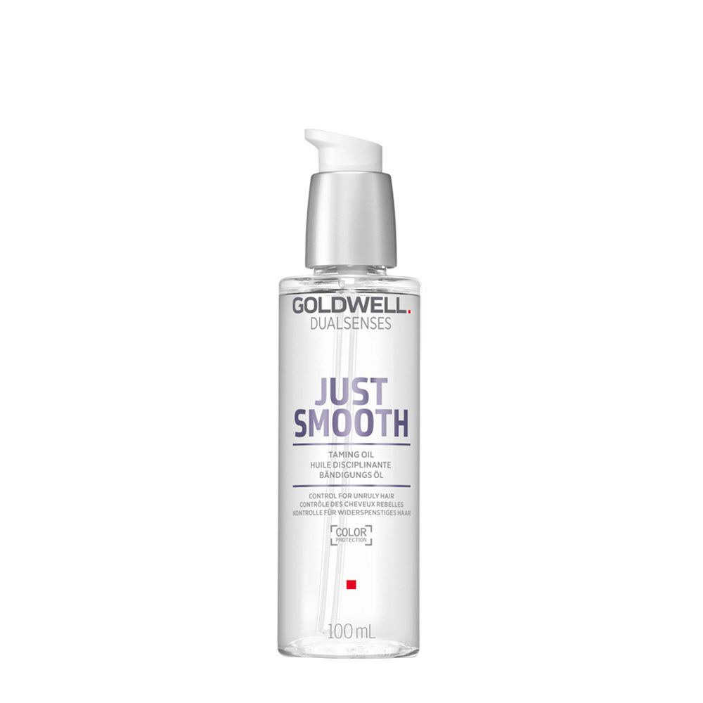 Goldwell Dualsenses Just Smooth Taming Oil 100ml - aceite disciplinante para cabello rebelde y encrespado