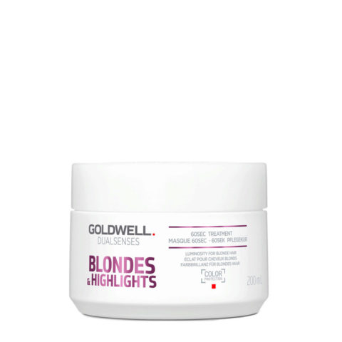 Dualsenses Blonde & Highlights Anti-Yellow 60Sec Treatment 200ml -tratamiento anti-amarillo para pelo coloreado