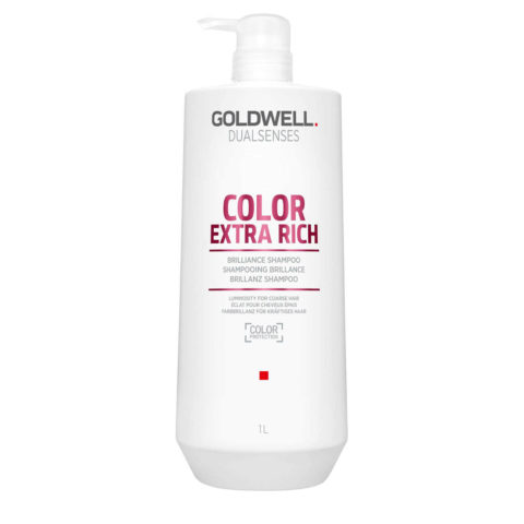 Dualsenses Color Extra Rich Brilliance Shampoo 1000ml - champú iluminador para cabello grueso o muy grueso