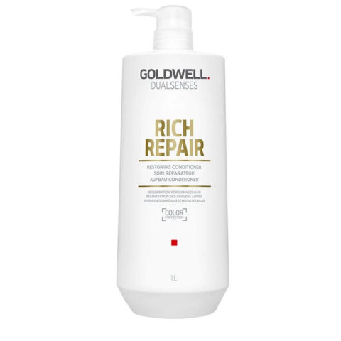 Goldwell Dualsenses Rich Repair Restoring Conditioner 1000ml - acondicionador para cabello seco o dañado