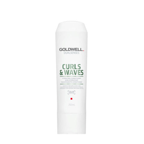 Dualsenses Curls & Waves Hydrating Conditioner 200ml - acondicionador hidratante para cabello rizado u ondulado