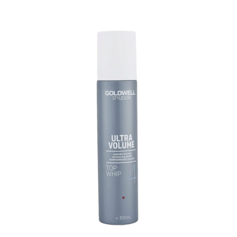 Goldwell Stylesign Ultra Volume Top Whip Shaping Mousse 300ml - mousse para cabello liso, ondulado o rizado