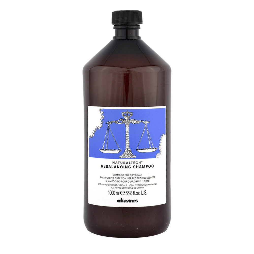 Davines Naturaltech Rebalancing Shampoo 1000ml  - champú reequilibrante