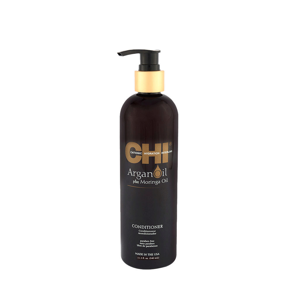 CHI Argan Oil Plus Moringa Oil Conditioner 340ml - acondicionador hidratante