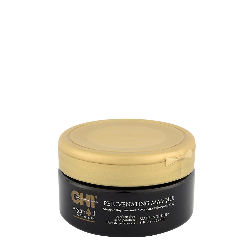 CHI Argan Oil Plus Moringa Oil Rejuvenating Masque 237ml - mascarilla hidratante y nutritiva