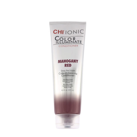 Ionic Color Illuminate Conditioner Mahogany red 251ml - rojo violeta intenso acondicionador