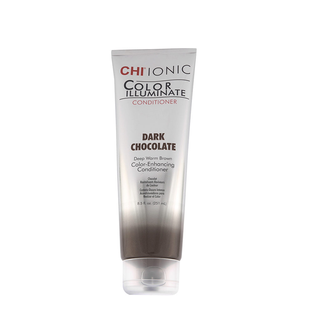CHI Ionic Color Illuminate Conditioner Dark Chocolate 251ml - castaño oscuro intenso acondicionador