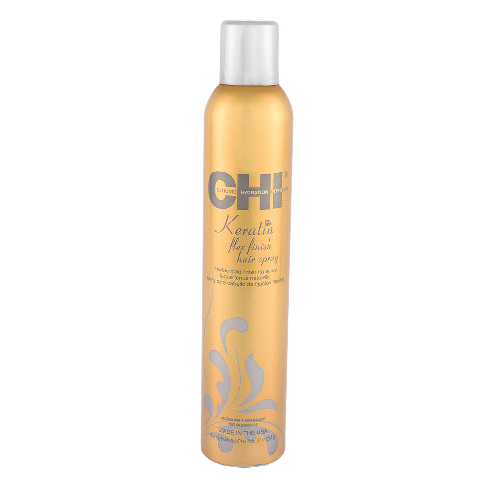 CHI Keratin Flex Finish Hairspray 284gr - laca de fijación ligera