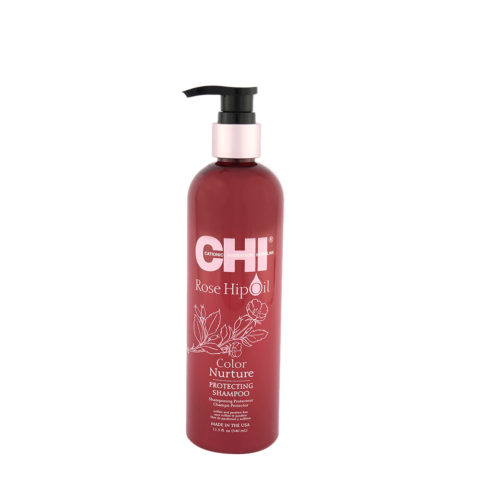 CHI Rose Hip Oil Protecting Shampoo 340ml - champù protector