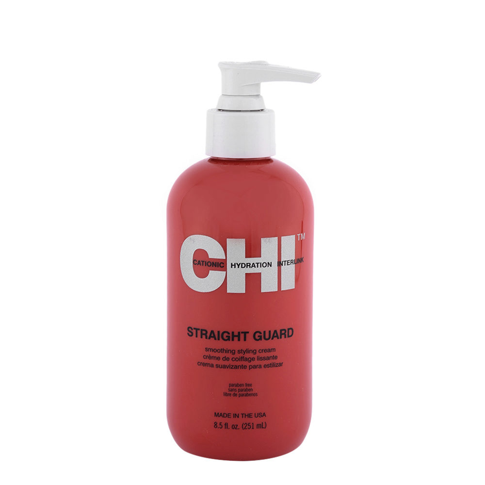CHI Styling and Finish Straight Guard Smoothing Styling Cream 251ml - crema suavizante para estilizar